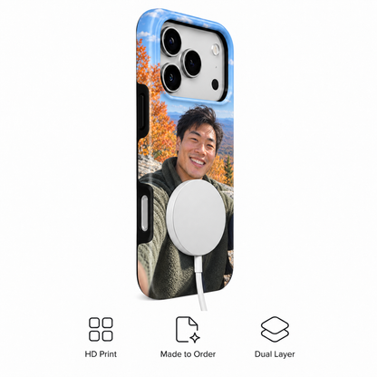 Mountain Trail Portrait A Phone Case