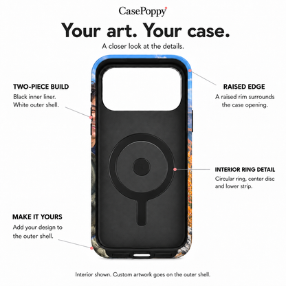 Mountain Trail Portrait A Phone Case