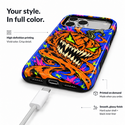 Feral Pumpkin Phone Case — view 6