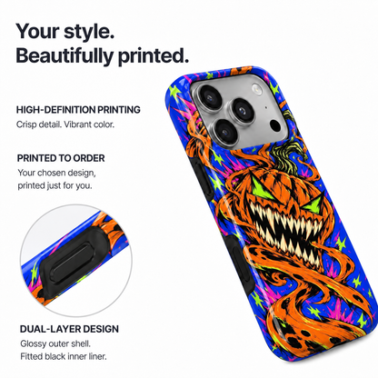 Feral Pumpkin Phone Case — view 8