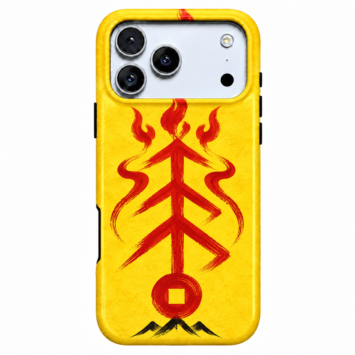 Flamebound Seal | Yellow Talisman Phone Case — view 1