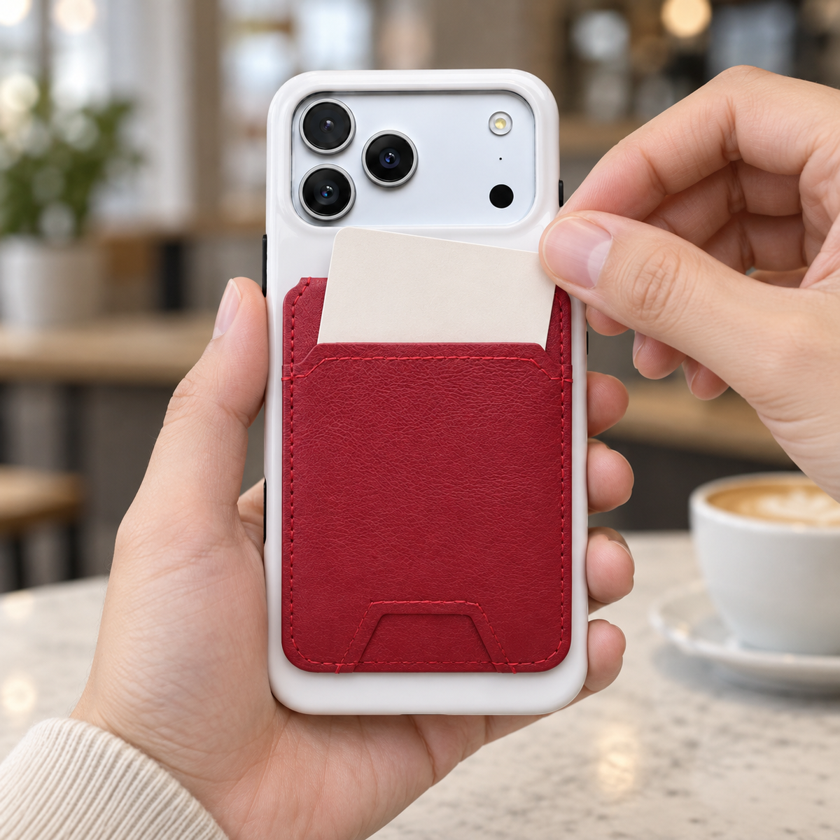 Fold & Go | Custom Magnetic Phone Wallet — view 5
