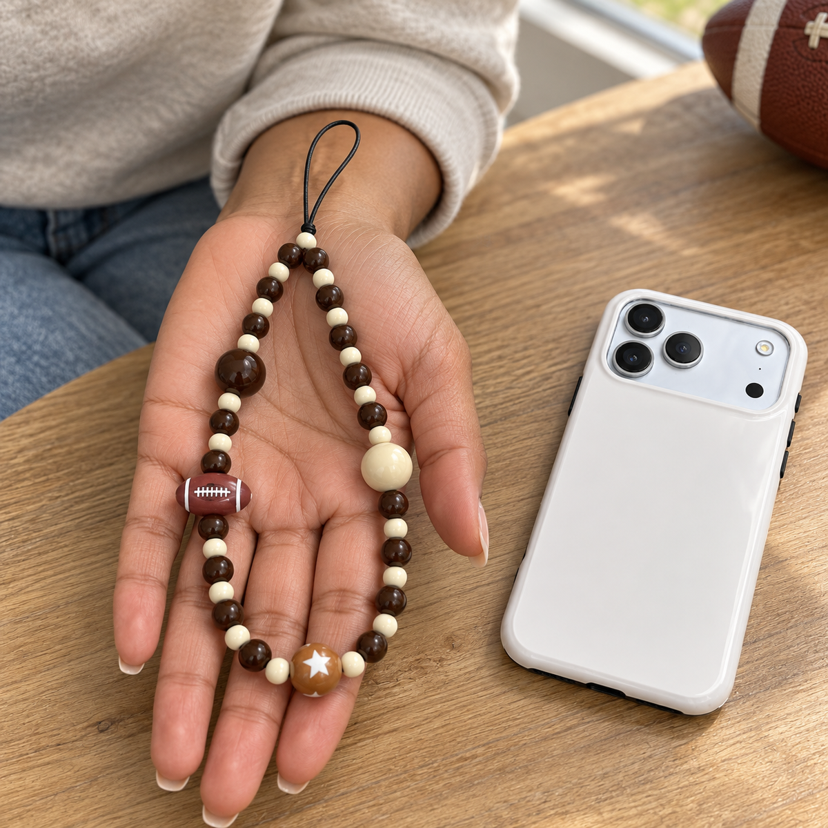 Game Day | Football Phone Lanyard — view 5