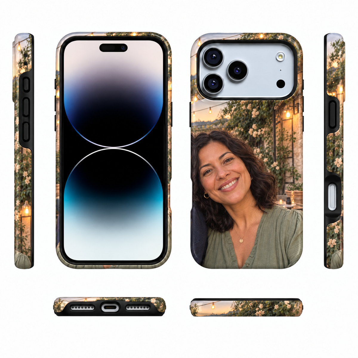 Golden Hour Portrait B Phone Case — view 3
