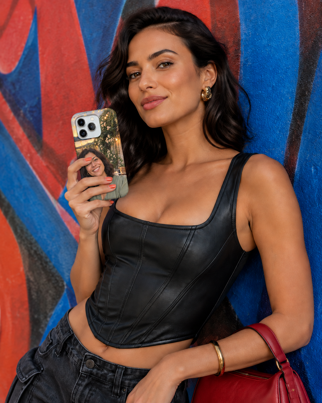Golden Hour Portrait B Phone Case — view 11