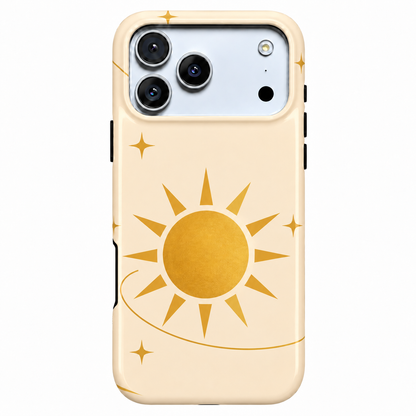 Golden Orbit A Phone Case — view 1