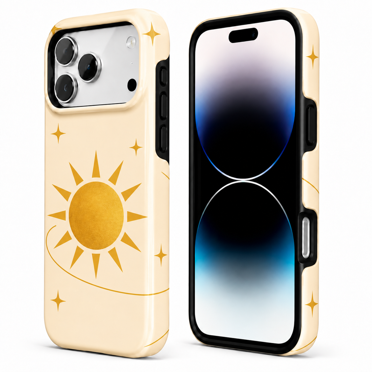 Golden Orbit A Phone Case — view 2