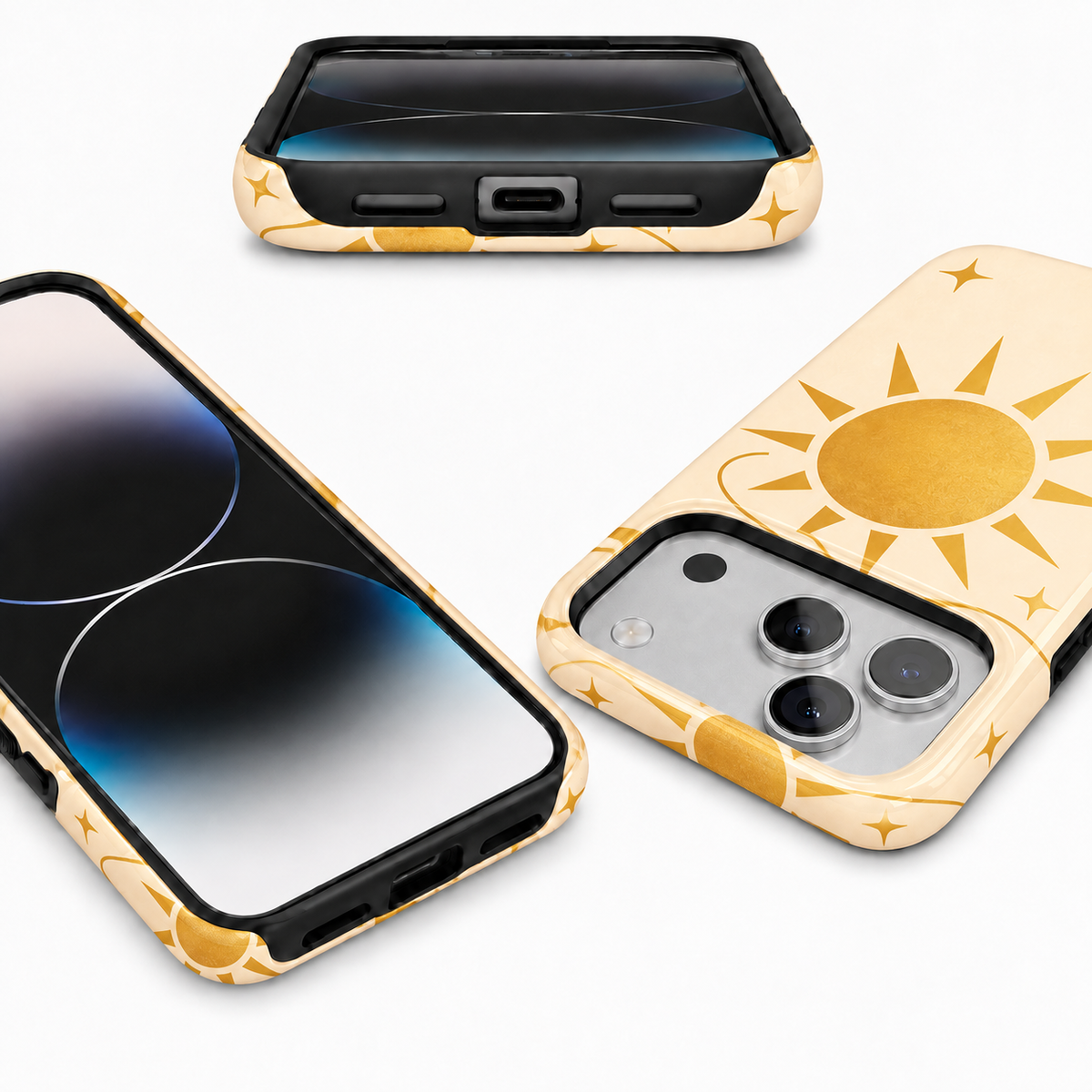 Golden Orbit A Phone Case — view 9