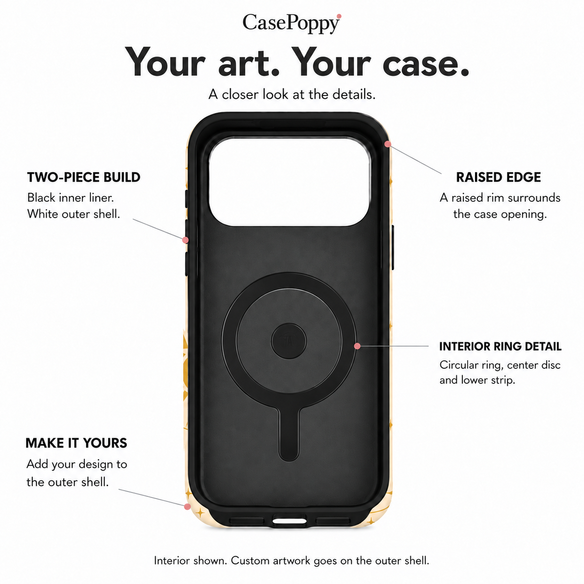 Golden Orbit A Phone Case — view 10