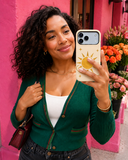 Golden Orbit A Phone Case — view 14