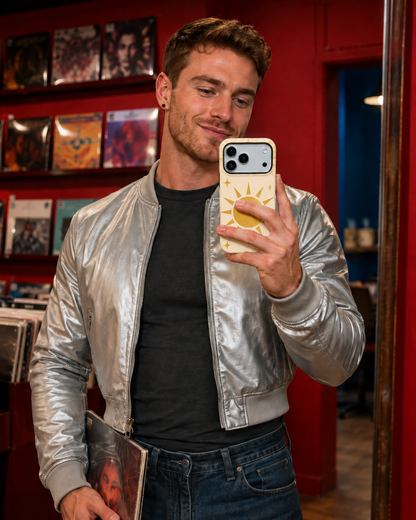 Golden Orbit A Phone Case — view 15
