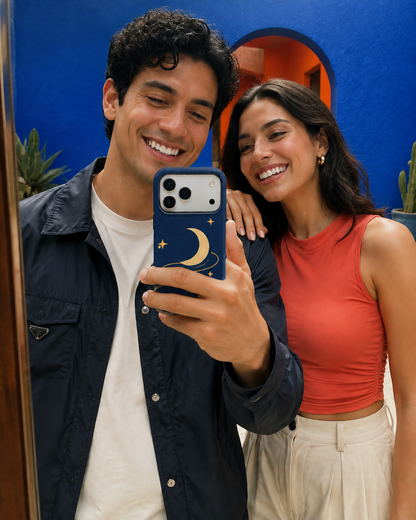 Golden Orbit B Phone Case — view 11