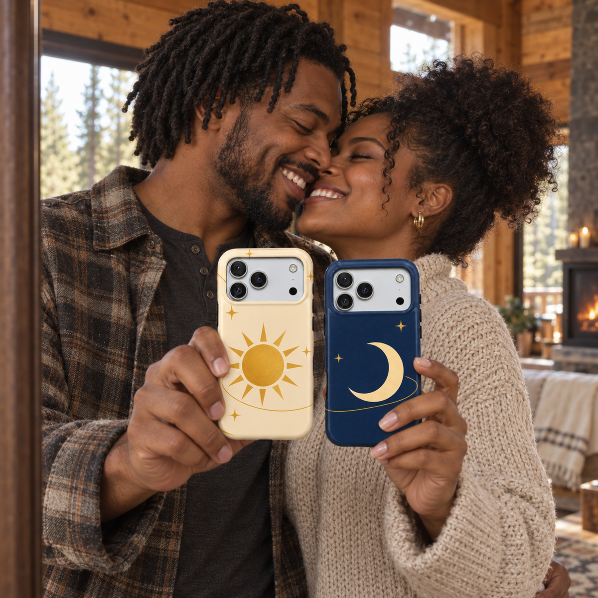 Golden Orbit B Phone Case — view 18