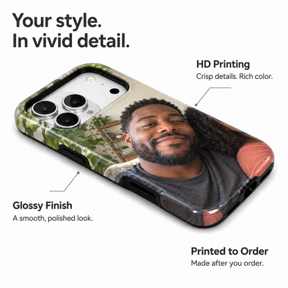 Golden Portrait Pair A Phone Case — view 7