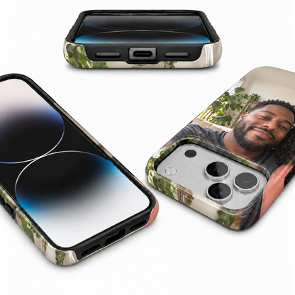 Golden Portrait Pair A Phone Case — view 9