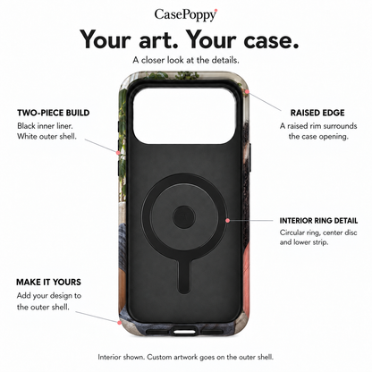 Golden Portrait Pair A Phone Case — view 10