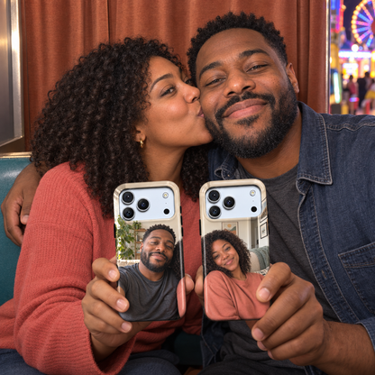 Golden Portrait Pair A Phone Case — view 18