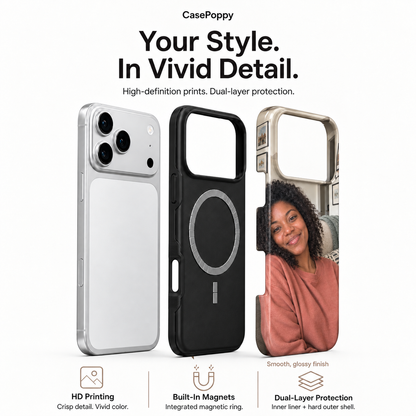 Golden Portrait Pair B Phone Case — view 4