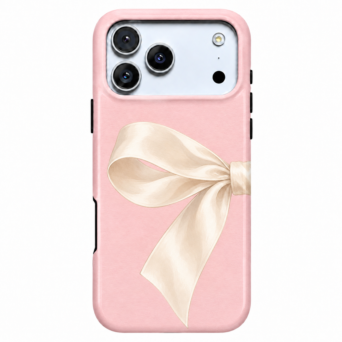 Ivory Bow A Phone Case — view 1