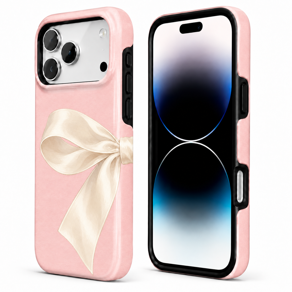 Ivory Bow A Phone Case — view 2