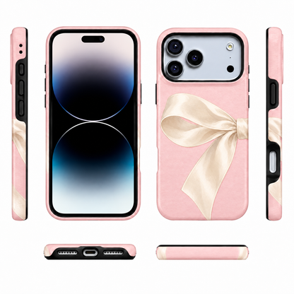 Ivory Bow A Phone Case — view 5