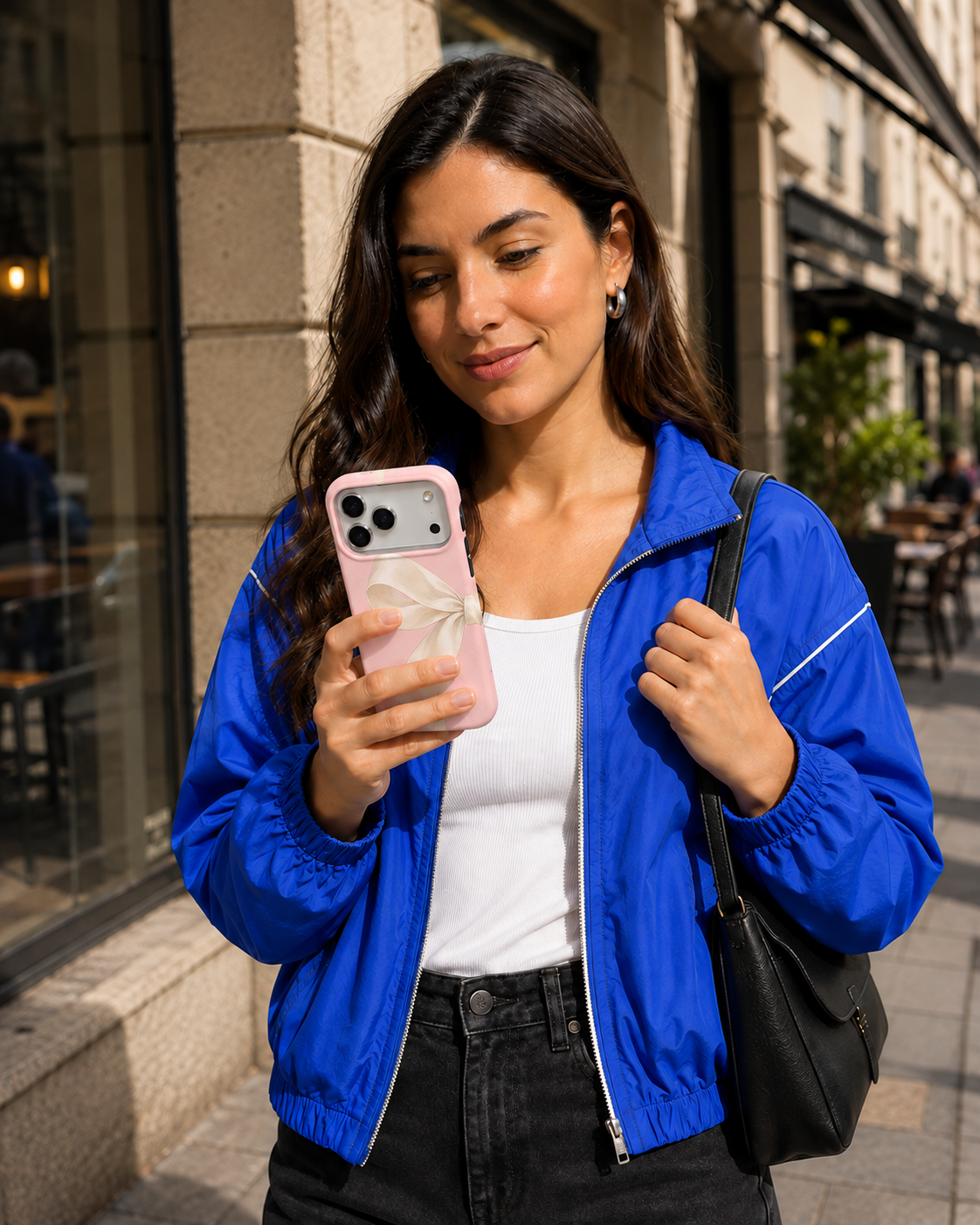 Ivory Bow A Phone Case — view 12