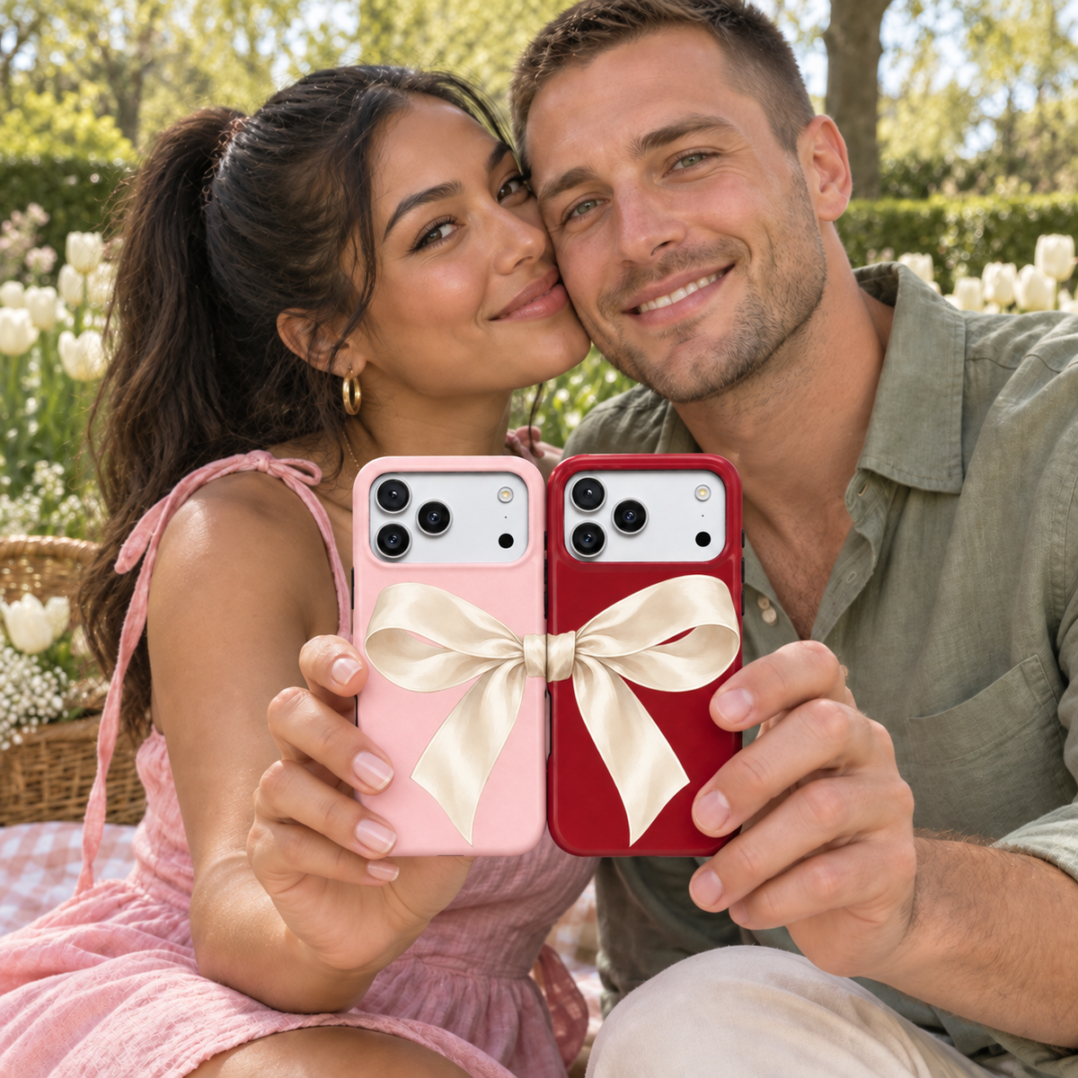 Ivory Bow A Phone Case — view 16