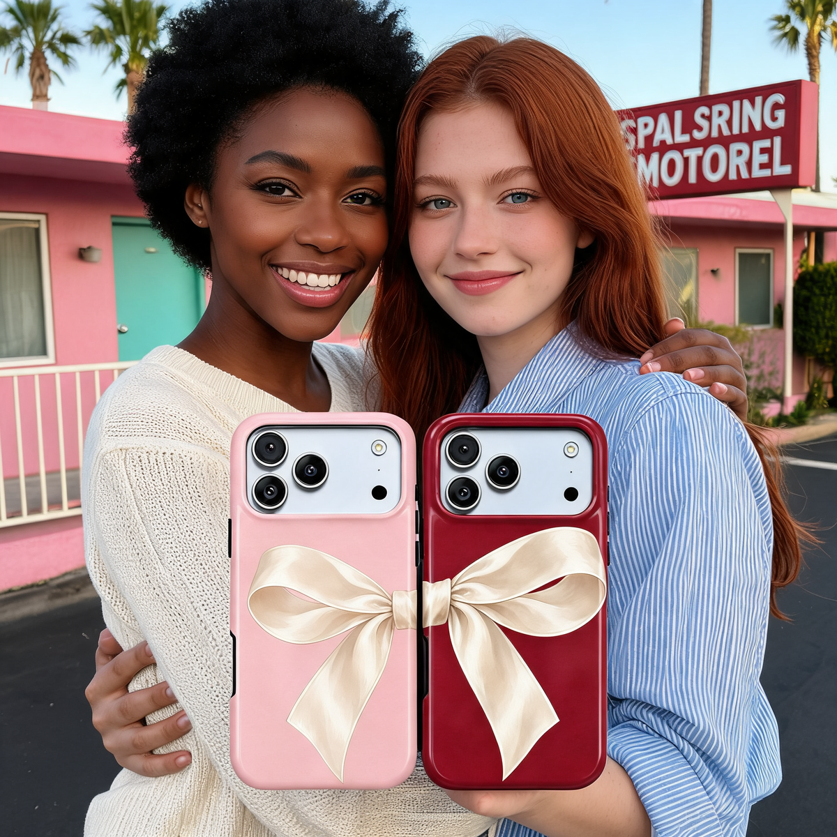 Ivory Bow A Phone Case — view 20