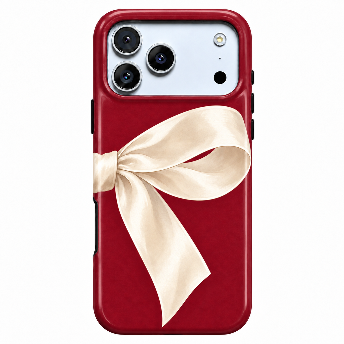 Ivory Bow B Phone Case — view 1