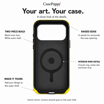 Lemon Boo | Yellow Ghost Schnauzer Phone Case — view 10