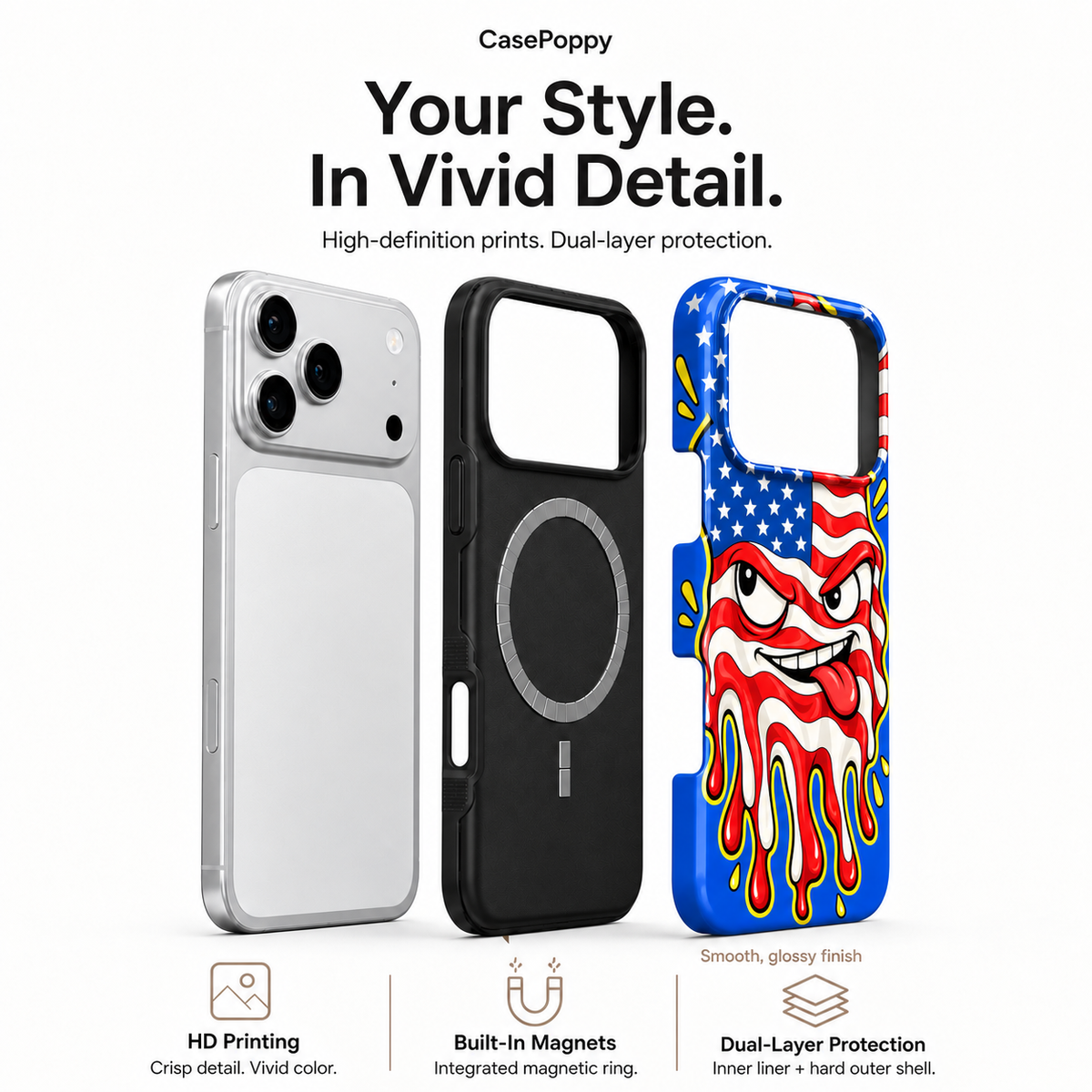 Liberty Drip Phone Case — view 4
