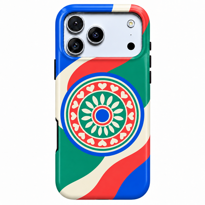 Lucky Spin | Colorblock Game Night Phone Case — view 1