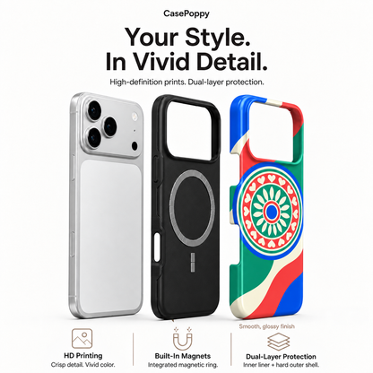 Lucky Spin | Colorblock Game Night Phone Case — view 4