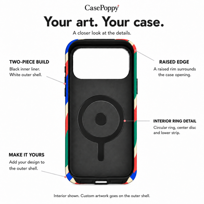 Lucky Spin | Colorblock Game Night Phone Case — view 10