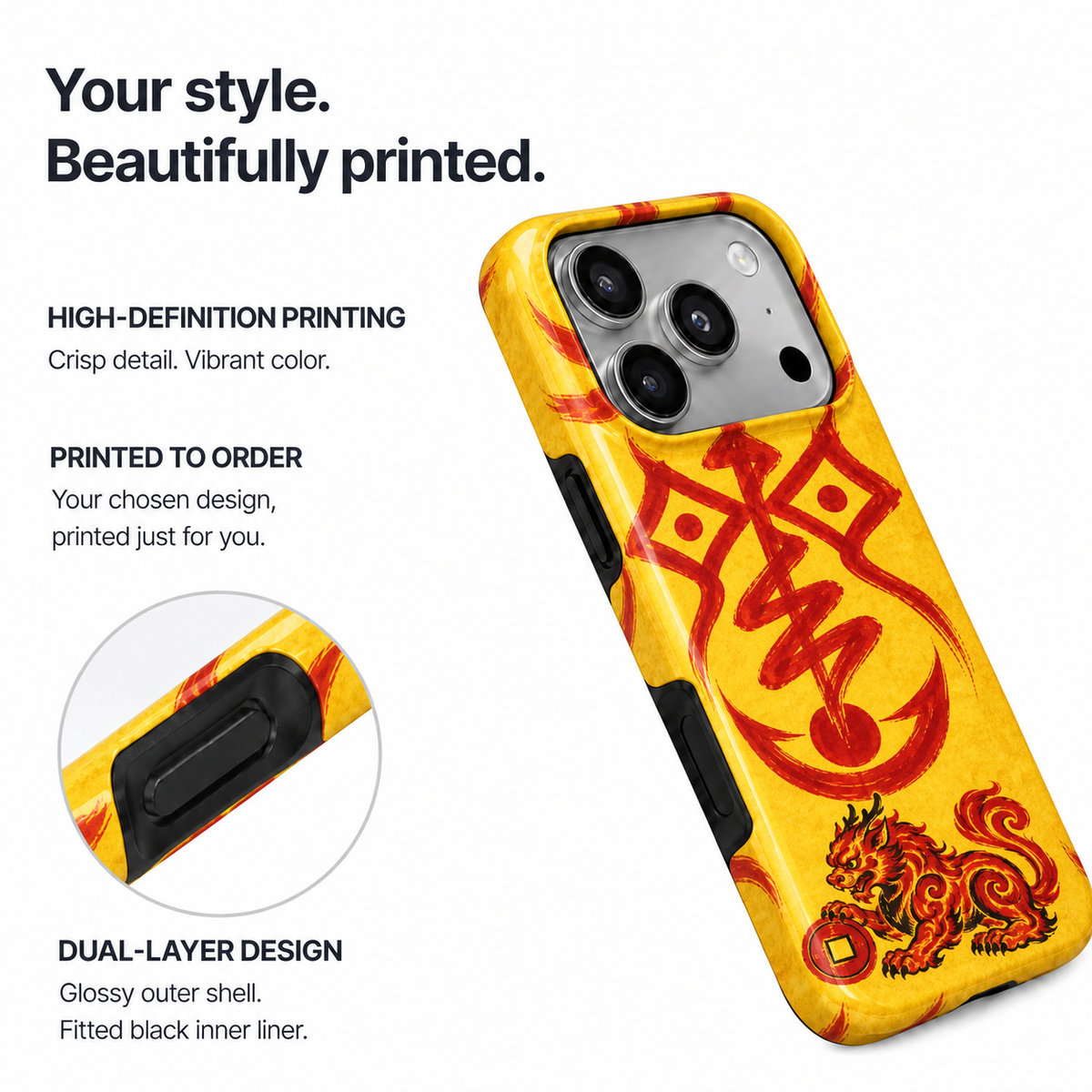 Mahjong Tiles Phone Case — view 8