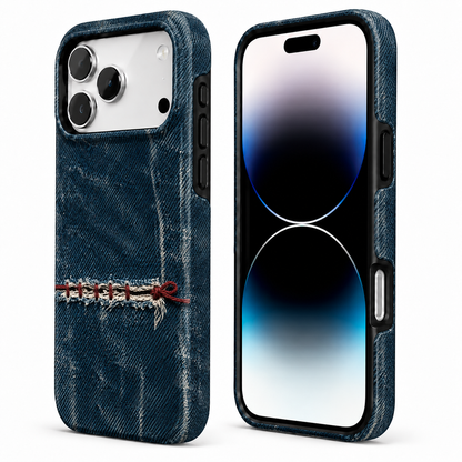 Mended Indigo A Phone Case — view 2