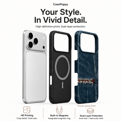 Mended Indigo A Phone Case — view 4