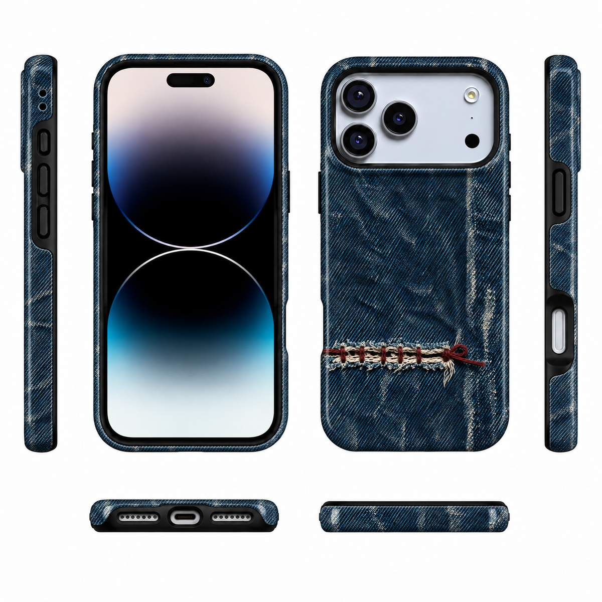 Mended Indigo A Phone Case — view 5