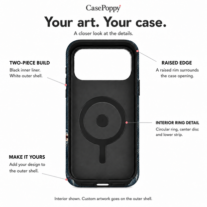 Mended Indigo A Phone Case — view 10