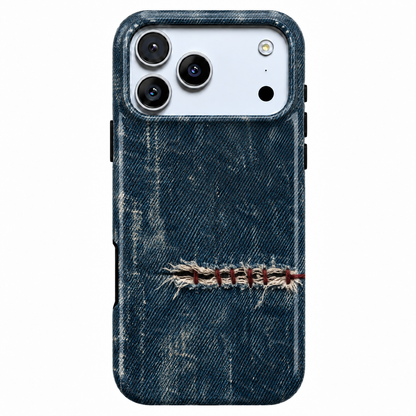Mended Indigo B Phone Case — view 1