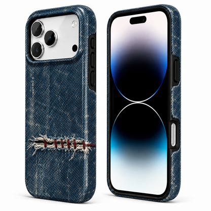 Mended Indigo B Phone Case — view 2