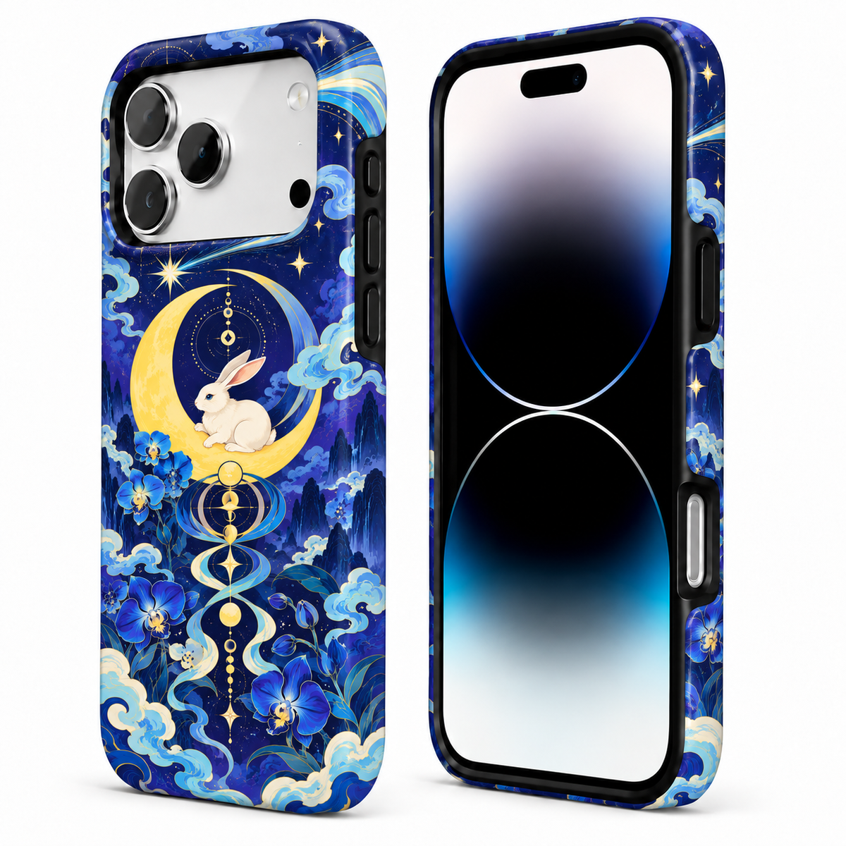 Moon Rabbit Talisman Phone Case — view 2