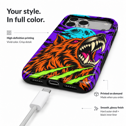 Moonlit Werewolf Phone Case — view 6