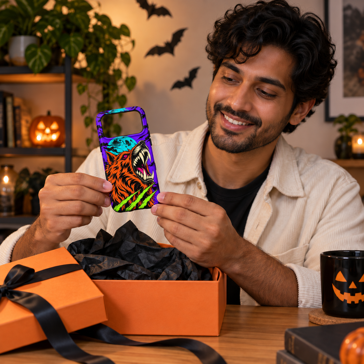 Moonlit Werewolf Phone Case — view 15