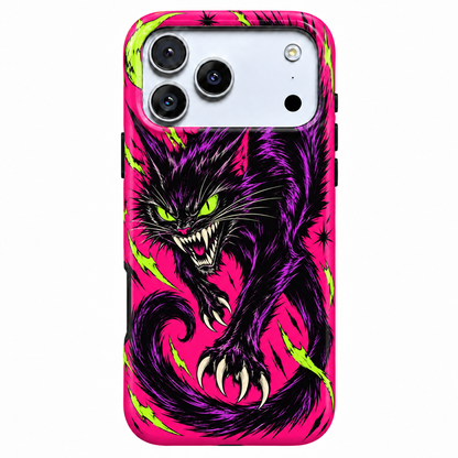 Neon Demon Cat Phone Case — view 1
