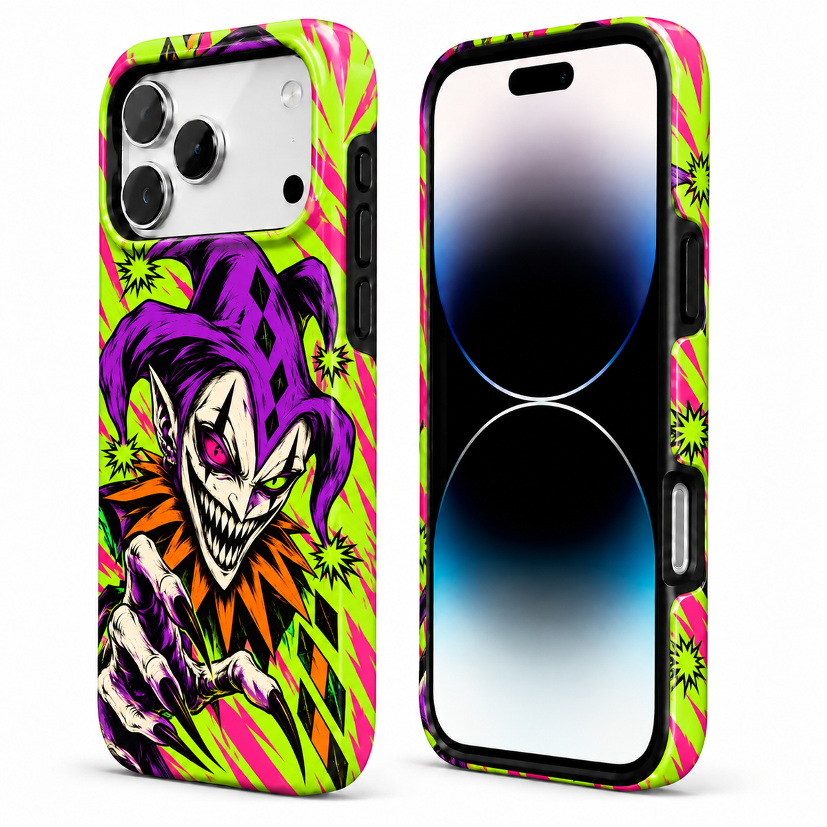 Neon Harlequin Phone Case — view 2