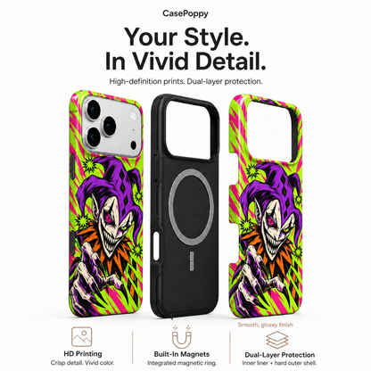 Neon Harlequin Phone Case — view 4