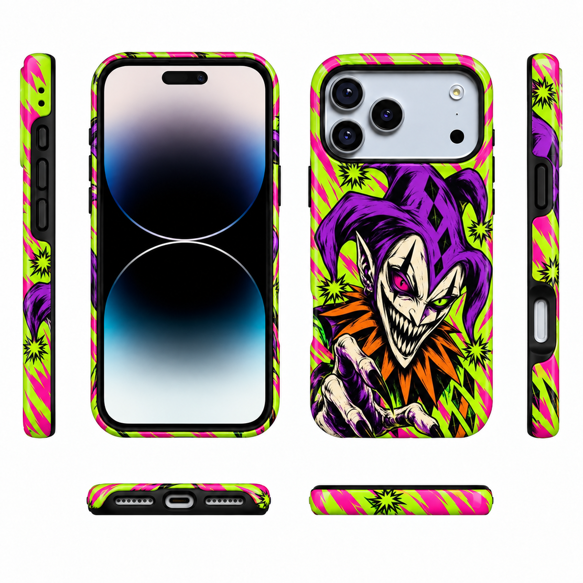 Neon Harlequin Phone Case — view 5