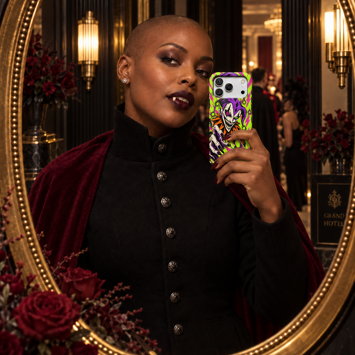 Neon Harlequin Phone Case — view 13