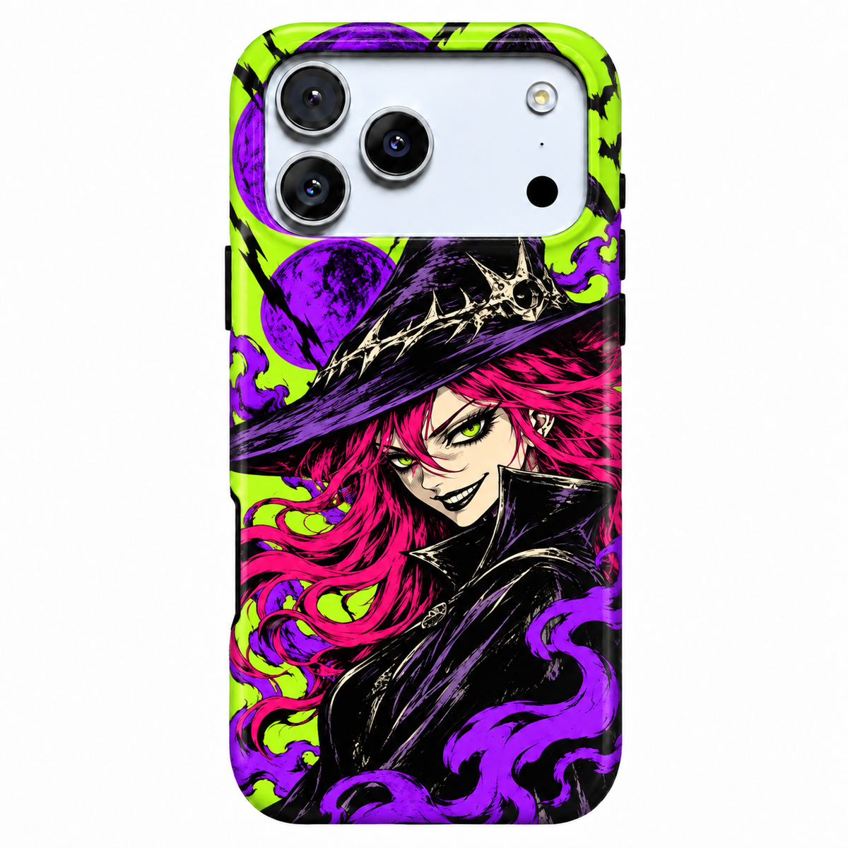 Neon Moon Witch Phone Case — view 8